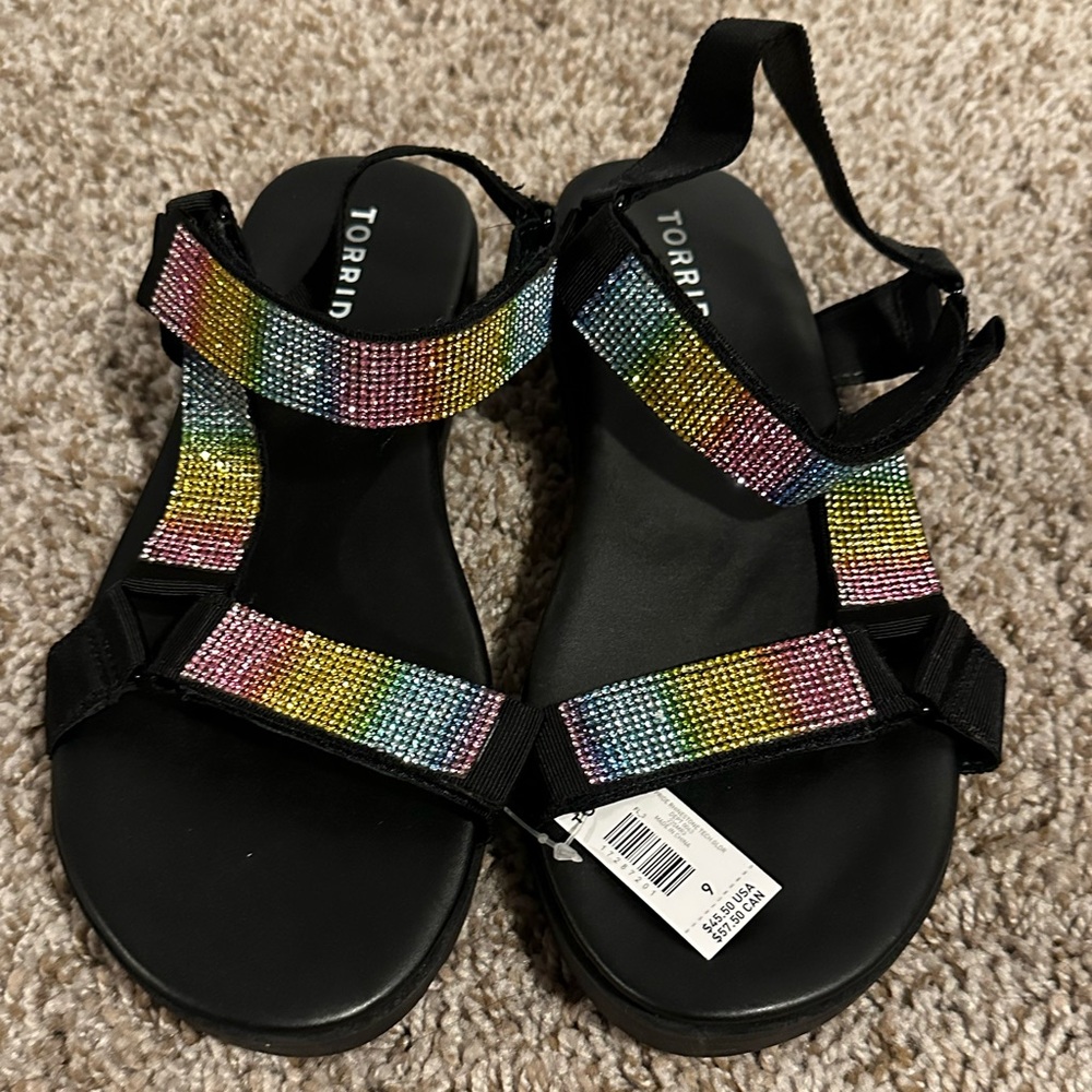 Torrid Women's Rainbow Sandals